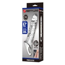 PRETTY LOVE - FUNDA PARA PENE TRANSPARENTE