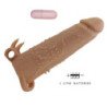 PRETTY LOVE - FUNDA PARA PENE QUILLON CON ESTIMULADOR CLITORAL Y VIBRACIÓN
