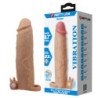 PRETTY LOVE - FUNDA PARA PENE XERXES CON ESTIMULADOR CLITORAL Y VIBRACIÓN