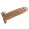 PRETTY LOVE - FUNDA PARA PENE XERXES CON ESTIMULADOR CLITORAL Y VIBRACIÓN