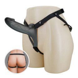 PRETTY LOVE - LANDON STRAP-ON CON VIBRACIÓN NEGRO