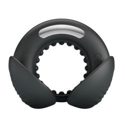 PRETTY LOVE - QUENTIN ANILLO PARA PENE CON ESTIMULADOR TESTICULAR