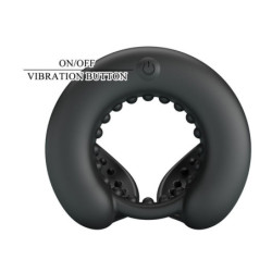 PRETTY LOVE - ANILLO PARA PENE QUENTIN CON ESTIMULADOR TESTÍCULO