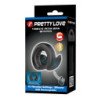PRETTY LOVE - QUENTIN ANILLO PARA PENE CON ESTIMULADOR TESTICULAR