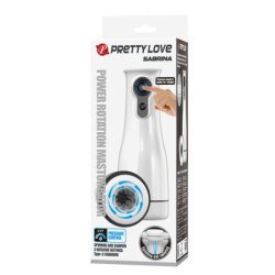 PRETTY LOVE - SABRINA MASTURBADOR MASCULINO CON ROTACIÓN Y BALANCEO