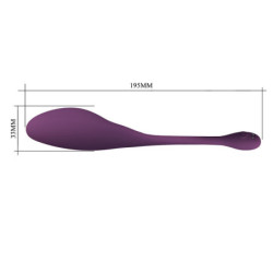PRETTY LOVE - VIBRADOR INVISIBLE DORA CON APLICACIÓN GRATUITA