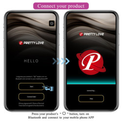 PRETTY LOVE - VIBRADOR INVISIBLE DORA CON APLICACIÓN GRATUITA