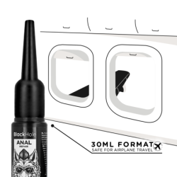 BLACK HOLE - APLICADOR DE LUBRICANTE ANAL TAMAÑO S 30 ML