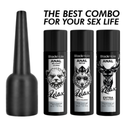 BLACK HOLE - APLICADOR DE LUBRICANTE ANAL TAMAÑO S 30 ML