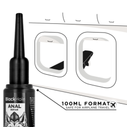 BLACK HOLE - APLICADOR DE LUBRICANTE ANAL TAMAÑO L 100 ML