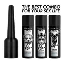 BLACK HOLE - APLICADOR DE LUBRICANTE ANAL TAMAÑO L 100 ML