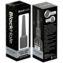 BLACK HOLE - APLICADOR DE LUBRICANTE ANAL TAMAÑO L 100 ML
