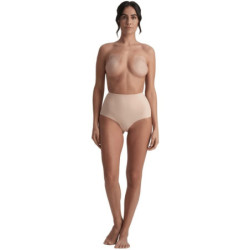 BYE-BRA - COPAS DE SILICONA CON FORMA DE CONEJO BEIGE TALLA M