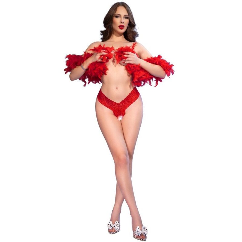 CHILIROSE - CR 4885 TANGAS ROJAS DE ENTREPIERNA ABIERTA S