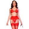 CHILIROSE - CR 4895 SET 5 PIEZAS ROJO L