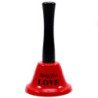 DIABLO PICANTE - CAMPANA DE MANO ROJA 'RING FOR LOVE'