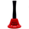 DIABLO PICANTE - CAMPANA DE MANO ROJA 'RING FOR LOVE'