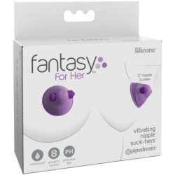 FANTASY FOR HER - SUCCIÓN DE PEZONES VIBRATORIOS - PARA ELLA