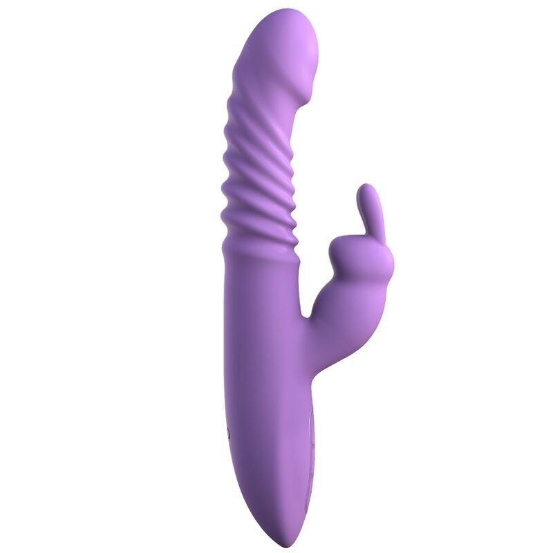 FANTASÍA PARA ELLA - ESTIMULADOR DE CLÍTORIS CON FORMA DE CONEJO, CON FUNCIÓN DE OSCILACIÓN DE CALOR Y VIBRACIÓN, COLOR VIOLETA