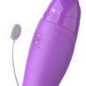FANTASÍA PARA ELLA - PLACER SUPREMO MÁXIMO, MANGUERA DE SUCCIÓN CON LENGUA ESTIMULANTE, COLOR MORADO