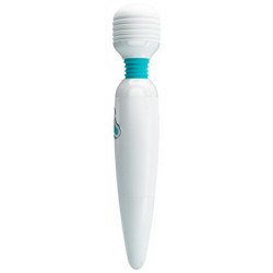 PRETTY LOVE - VIBRADOR CLOUD WAND CON 7 VIBRACIONES, BLANCO