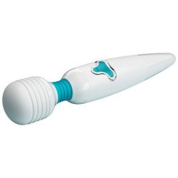 PRETTY LOVE - VIBRADOR CLOUD WAND CON 7 VIBRACIONES, BLANCO