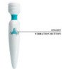 PRETTY LOVE - VIBRADOR CLOUD WAND CON 7 VIBRACIONES, BLANCO