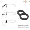 INTENSE - ANILLO PARA PENE DOBLE AJUSTABLE CONLETH MODELO 3