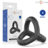 INTENSO - ANILLO PARA PENE TRIPLE AJUSTABLE JOHN MODELO 4