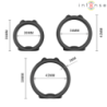 INTENSO - PETER CONJUNTO DE 3 ANILLOS PARA PENE MODELO 9