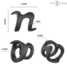 INTENSO - ANILLO PARA PENE AJUSTABLE NIKOLAJ MODELO 8