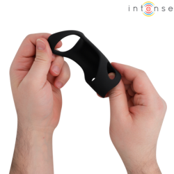 INTENSO - ANILLO VIBRADOR AJUSTABLE PARA PENE JEROME MODELO 12