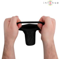 INTENSO - ANILLO VIBRATORIO AJUSTABLE PARA PENE SEAN MODELO 13