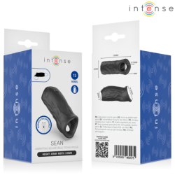 INTENSO - ANILLO VIBRATORIO AJUSTABLE PARA PENE SEAN MODELO 13