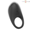 INTENSO - ANILLO VIBRATORIO PARA PENE MERLOTTE CON ESTIMULACIÓN DEL CLÍTORIS NEGRO