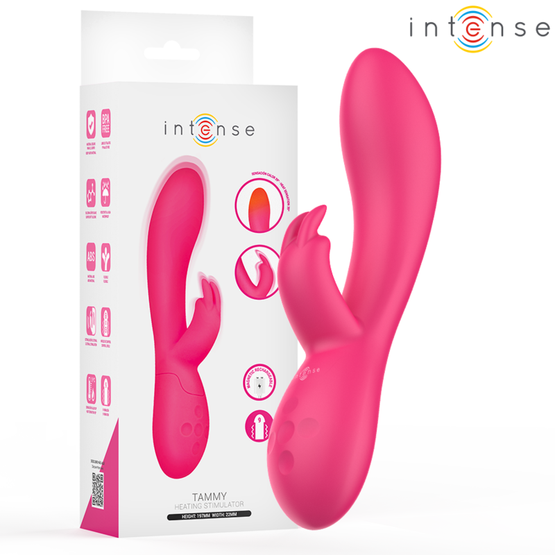 INTENSO - ESTIMULADOR DE CONEJO TAMMY CON CALOR