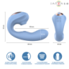 INTENSO - ESTIMULADOR CLITORAL MULTIFUNCIONAL GINA AZUL