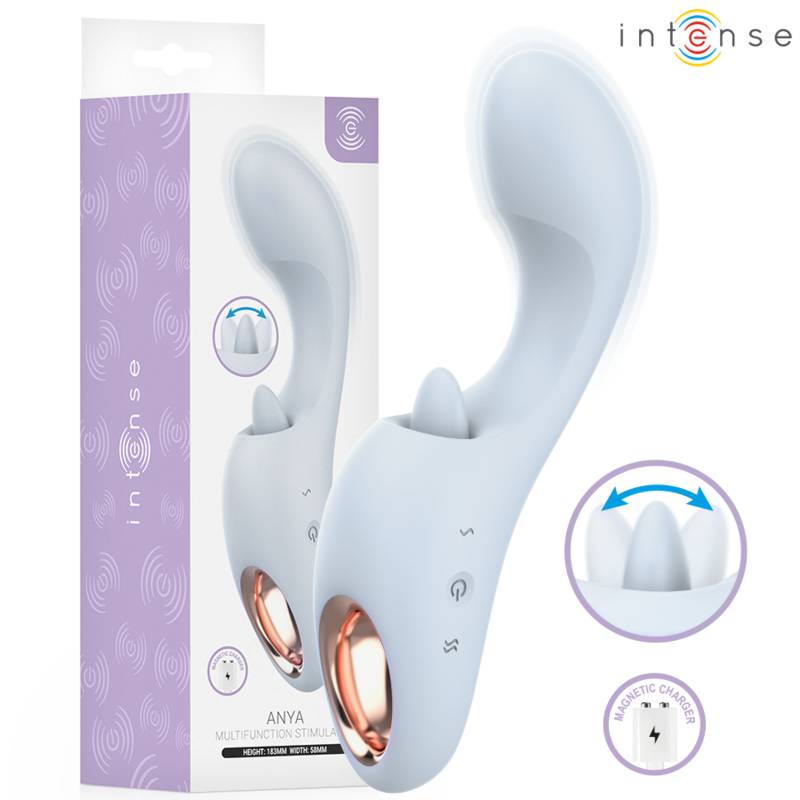 INTENSE - ESTIMULADOR MULTIFUNCIÓN DE VIBRACIÓN Y MOVIMIENTO ANYA