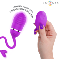 INTENSO - HUEVO VIBRADOR SOOKIE CON CONTROL REMOTO, COLOR MORADO