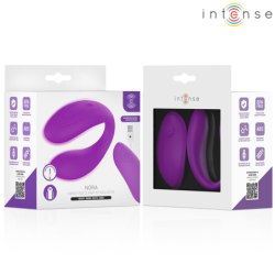 INTENSO - ESTIMULADOR DE PINZA VIBRATORIA NORA MORADO