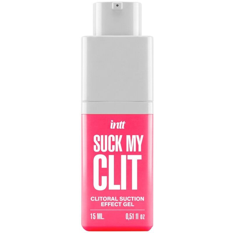 INTT - GEL DE SUCCIÓN CON EFECTO DE SUCCIÓN PARA EL CLÍTORIS, SABOR A FRESA SILVESTRE, 15 ML
