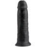 KING COCK - DILDO BLACK 25 CM