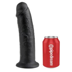 KING COCK - DILDO NEGRO 25 CM