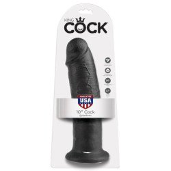 KING COCK - DILDO BLACK 25 CM
