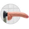 KING COCK - PENE VIBRADOR DE 23 CM CON TESTÍCULOS DE CARNE