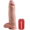 KING COCK - DILDO DE CARNE CON TESTÍCULOS 30,48 CM