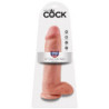 KING COCK - DILDO FLESH WITH BALLS 30.48 CM