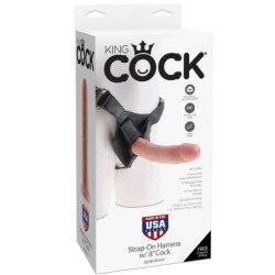 KING COCK - ARNÉS CON PENE REALISTA DE 20,3 CM