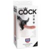 KING COCK - ARNÉS CON PENE REALISTA DE 20,3 CM