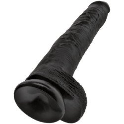 KING COCK - PENE REALISTA CON TESTÍCULOS 30,5 CM NEGRO